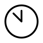 Clock 1100 SVG Icon